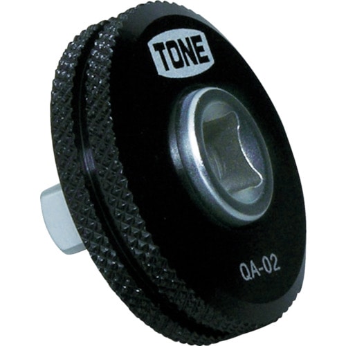 トラスコ中山 TONE ソケットアダプター クィックアダプター 差込角6.35mm 全長19mm（ご注文単位1個）【直送品】