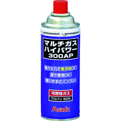 トラスコ中山 アサダ マルチガスハイパワー300AP（ご注文単位1本）【直送品】