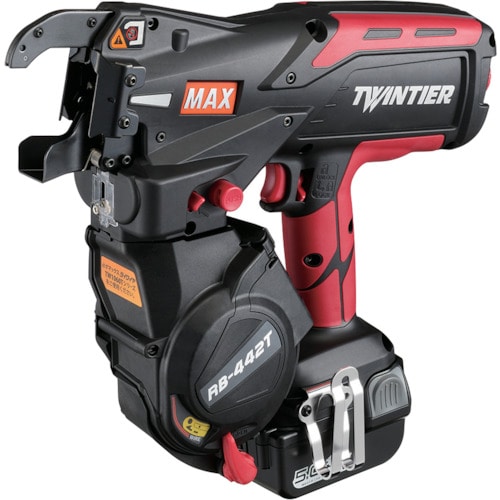 トラスコ中山 MAX マックス鉄筋結束機 ツインタイア RBー442TーB2C／1450A 630-0321  (ご注文単位1台) 【直送品】