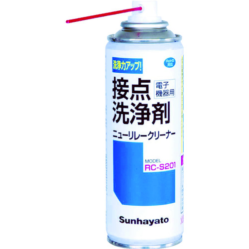 トラスコ中山 サンハヤト ニューリレークリーナー電子機器用接点洗浄剤（ご注文単位1本）【直送品】