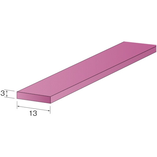 トラスコ中山 ミニモ フィニッシュストーン WA#320 3×13mm (10個入)（ご注文単位1袋）【直送品】