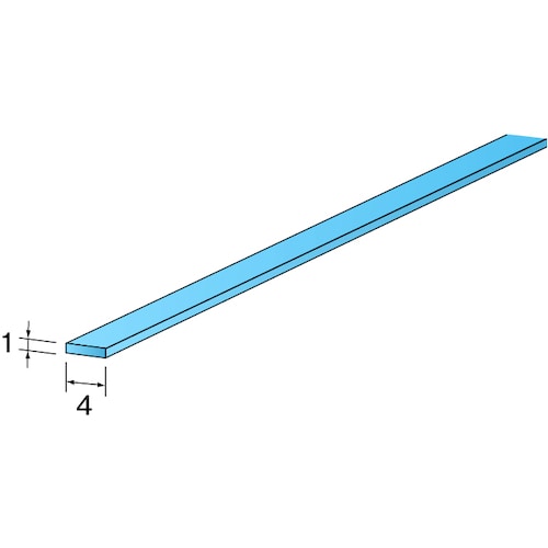 トラスコ中山 ミニモ 耐熱ファイバーストーンスティック#1000 1×4mm（ご注文単位1本）【直送品】