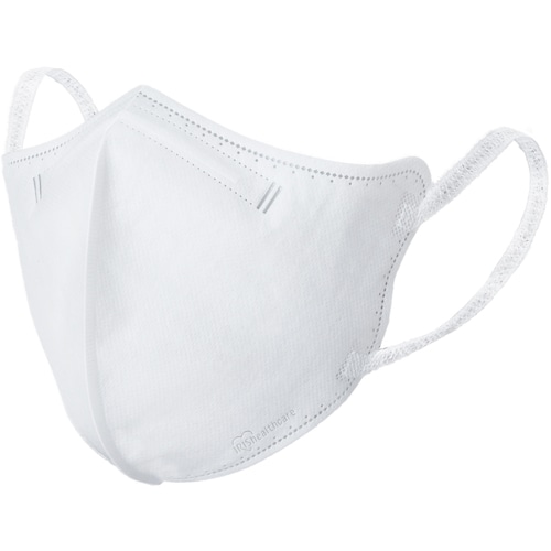 トラスコ中山 IRIS 296468 DAILY FIT MASK  立体 ふつうサイズ 30枚入 ホワイト 469-7468  (ご注文単位1箱) 【直送品】