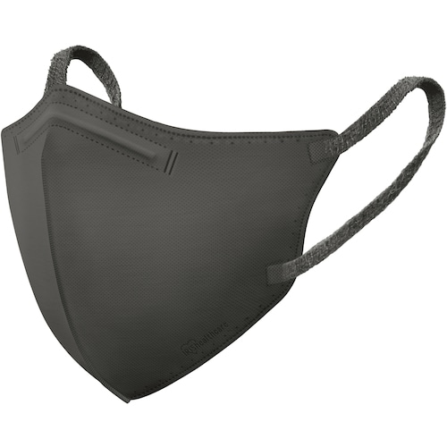 トラスコ中山 IRIS 296920 DAILY FIT MASK 立体 ふつうワイドサイズ 5枚入 スモーキーブラウン 523-2771  (ご注文単位1袋) 【直送品】