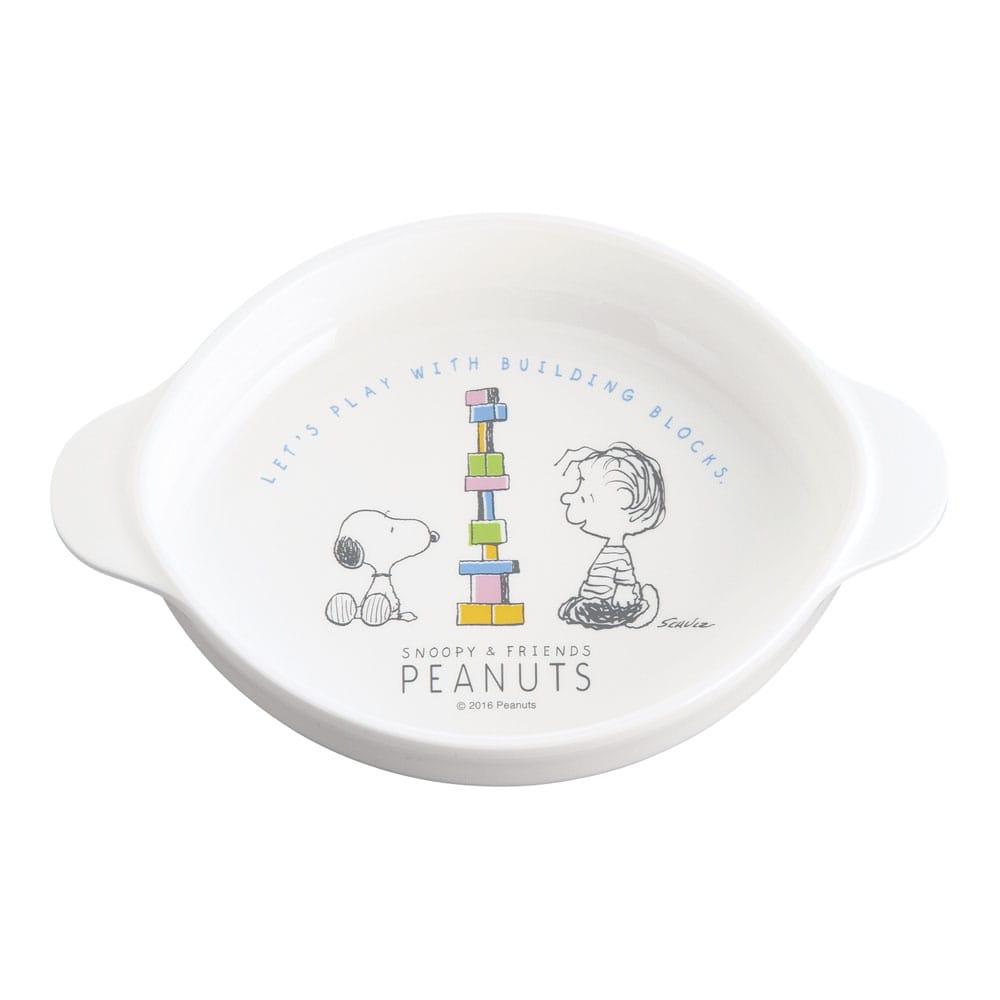 ポリプロピレンお子様食器　「スヌーピー」 小皿　CB-34 1箱（ご注文単位1箱）【直送品】