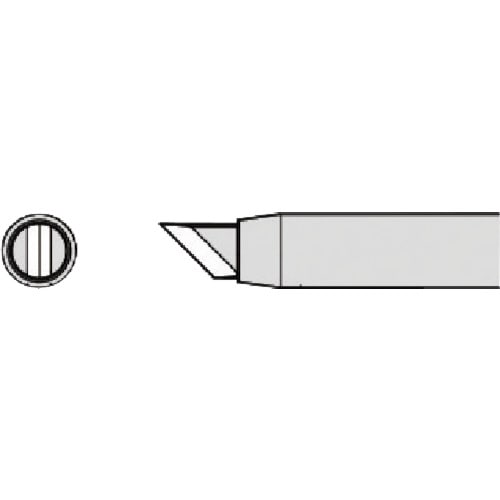 トラスコ中山 グット 交換コテ先(RX-8シリーズ) こて先幅4.5mm　849-7018（ご注文単位1個）【直送品】