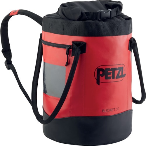 トラスコ中山 PETZL バケット 30 レッド（ご注文単位1個）【直送品】