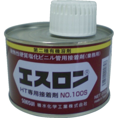 トラスコ中山 エスロン 耐熱接着剤 NO100S 250g（ご注文単位1缶）【直送品】