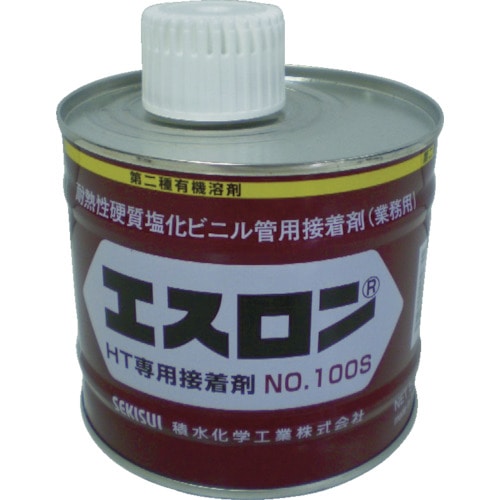 トラスコ中山 エスロン 耐熱接着剤 NO100S 500g（ご注文単位1缶）【直送品】