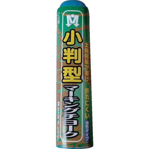 トラスコ中山 祥碩堂 小判型マーキングチョーク 50本箱売 青 607-4678  (ご注文単位1箱) 【直送品】