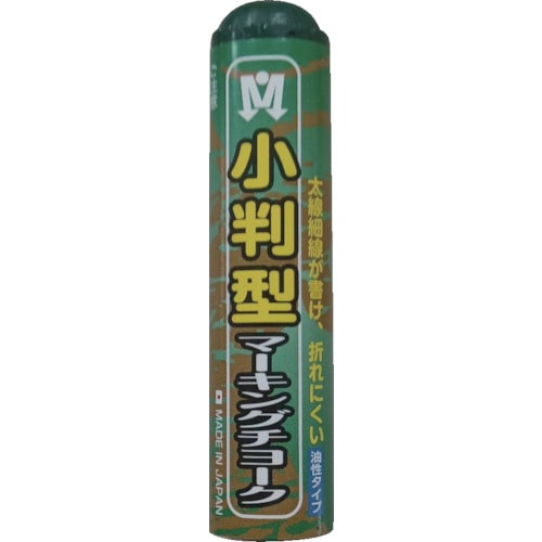 トラスコ中山 祥碩堂 小判型マーキングチョーク 50本箱売 緑 607-1579  (ご注文単位1箱) 【直送品】