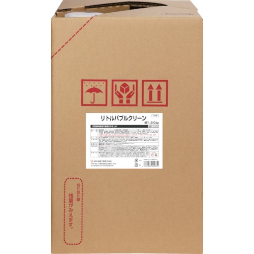 トラスコ中山 SYK 業務用洗剤 リトルバブルクリーン 20kg（ご注文単位1個）【直送品】