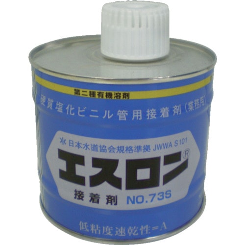 トラスコ中山 エスロン 接着剤 NO.73S 500g（ご注文単位1缶）【直送品】