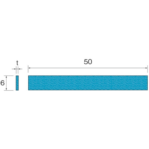 トラスコ中山 ミニモ ファイバーストーンチップ＃1000 1×6mm 852-9375  (ご注文単位1本) 【直送品】