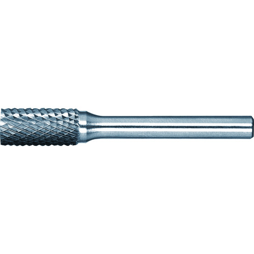 トラスコ中山 スーパー スーパー超硬バー ダイヤモンドカット ロー付タイプ シャンク径6mm(円筒型) 刃径：9.5 刃長：19.0（ご注文単位1本）【直送品】