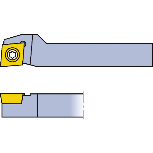 トラスコ中山 三菱 スモールツール専用外径前挽き加工用 SCLCーSM形バイトホルダ オフセットなし 676-3740 (ご注文単位1個) 【直送品】