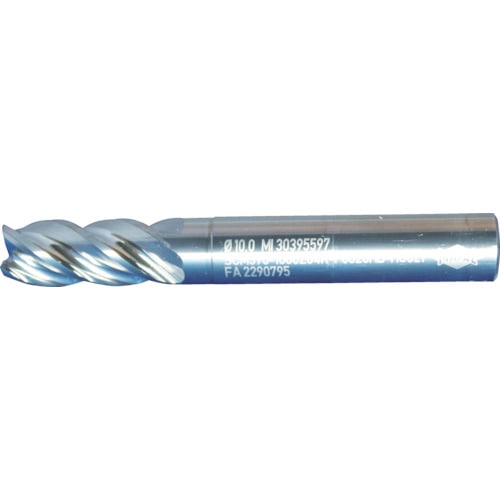 トラスコ中山 マパール 超硬ラジアスエンドミル Performance－Endmill－Titan 4枚刃 刃径8mm 刃長19mm 全長63mm シャンク径8mm 768-0091 (ご注文単位1本) 【直送品】