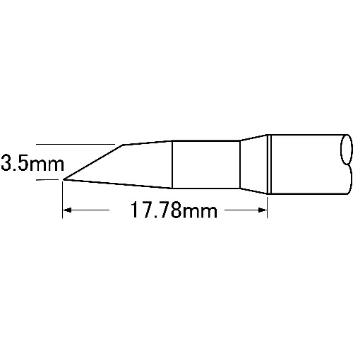 トラスコ中山 メトカル Metcal MFR－1110・2210シリーズ チップカートリッジ 147-7074  (ご注文単位1本) 【直送品】