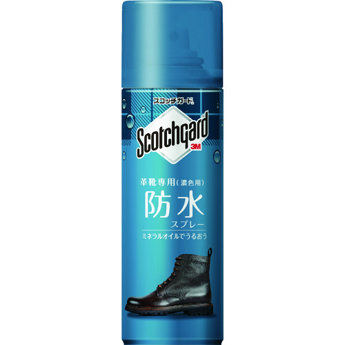 トラスコ中山 3M スコッチガード 皮革保護剤革靴用（濃色用） 防水スプレー 208-2708  (ご注文単位1本) 【直送品】