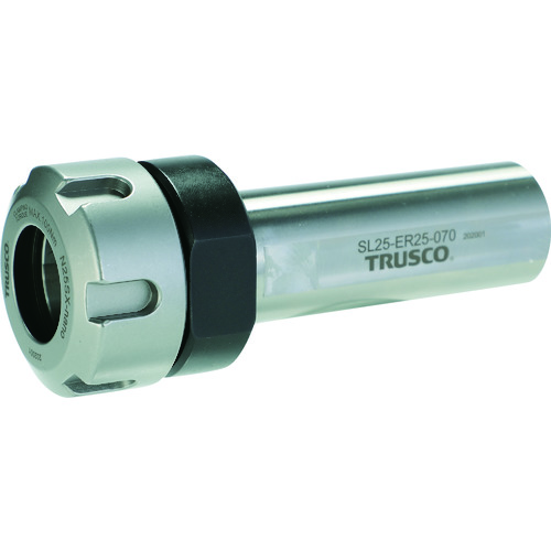 トラスコ中山 TRUSCO NC旋盤用ストレートシャンクコレットホルダ ERコレットホルダSL型（メトリック） シャンク径32 全長117 ER25用 207-7127  (ご注文単位1本) 【直送品】