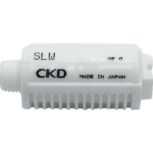 トラスコ中山 CKD サイレンサ樹脂ボディタイプ　583-3523（ご注文単位1個）【直送品】