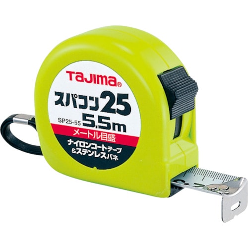 トラスコ中山 タジマ スパコン25 5.5m メートル目盛 ブリスター（ご注文単位1個）【直送品】