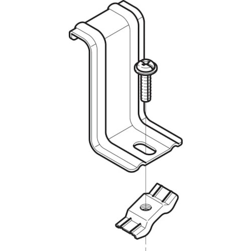 トラスコ中山 ネグロス電工 振れ止め金具 215-5704  (ご注文単位1個) 【直送品】