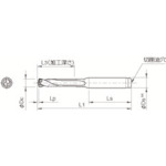 トラスコ中山 京セラ マジックドリル用ホルダ SS－DRC 加工深さ3×DC 357-6817 (ご注文単位1本) 【直送品】