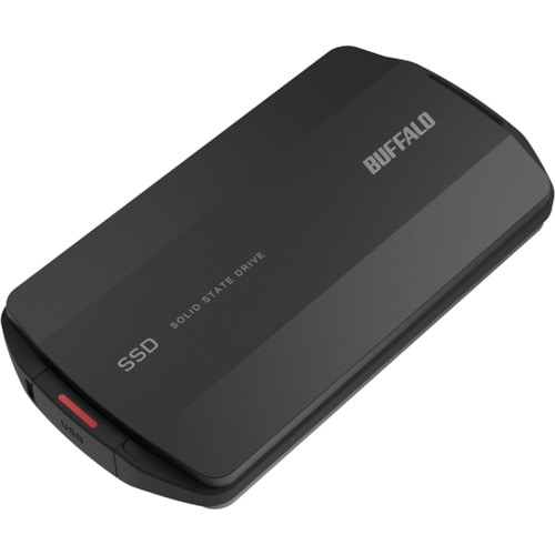 トラスコ中山 バッファロー PC対応 USB3.2（Gen2）対応 高速モデル TypeA－C対応 500GB 471-5302  (ご注文単位1個) 【直送品】