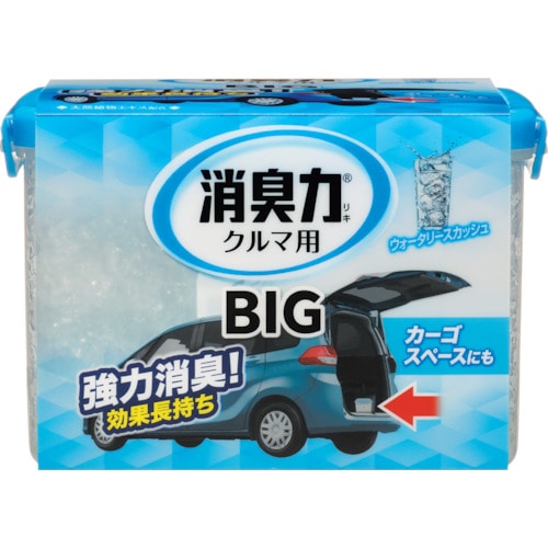 トラスコ中山 エステー クルマの消臭力 BIG900G ウォータリースカッシュ 267-8336  (ご注文単位1個) 【直送品】