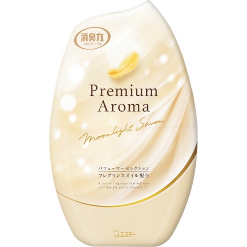 トラスコ中山 エステー お部屋の消臭力 Premium Aroma ムーンライトシャボン（ご注文単位1個）【直送品】