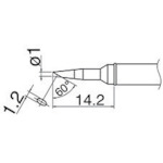 トラスコ中山 白光 こて先 1BC型　785-2401（ご注文単位1本）【直送品】