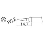 トラスコ中山 白光 こて先 IL型　785-2487（ご注文単位1本）【直送品】