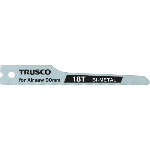 トラスコ中山 TRUSCO バイメタル製エアソー替刃 90mmX18山 10枚入（ご注文単位1パック）【直送品】