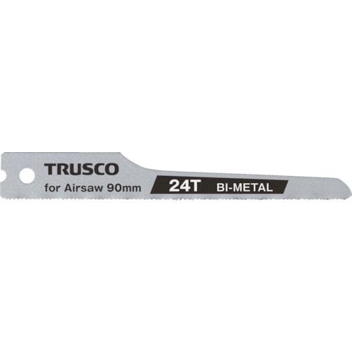 トラスコ中山 TRUSCO バイメタル製エアソー替刃 90mmX24山 10枚入（ご注文単位1パック）【直送品】