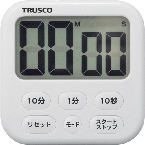 トラスコ中山 TRUSCO 時計機能付デジタルタイマ（ご注文単位1個）【直送品】