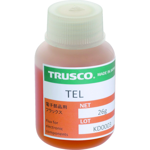 トラスコ中山 TRUSCO 電子部品用はんだフラックス 30CC（ご注文単位1個）【直送品】