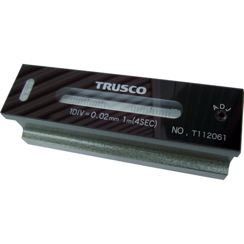 トラスコ中山 TRUSCO 平形精密水準器 B級 寸法200 感度0.05（ご注文単位1個）【直送品】