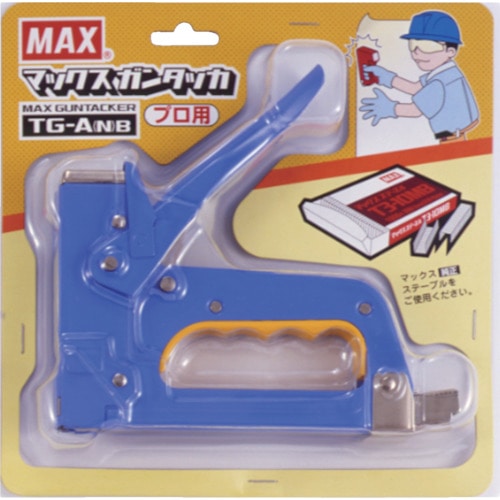 トラスコ中山 MAX ガンタッカ TG-A(N) ブルー（ご注文単位1台）【直送品】