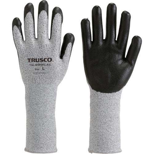 トラスコ中山 TRUSCO HPPE手袋ニトリル手のひらコートロング L 267-7637  (ご注文単位1組) 【直送品】