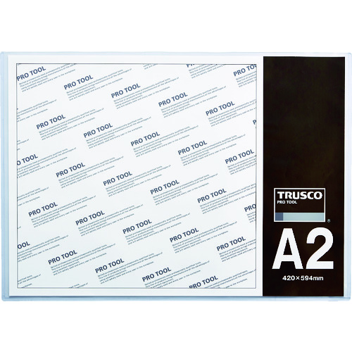 トラスコ中山 TRUSCO 厚口カードケース A2（ご注文単位1枚）【直送品】