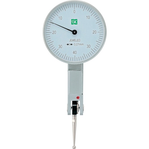 トラスコ中山 SK ダイヤルインジケータ 測定範囲0～0.8mm 最小表示0.01mm 377-6671  (ご注文単位1個) 【直送品】