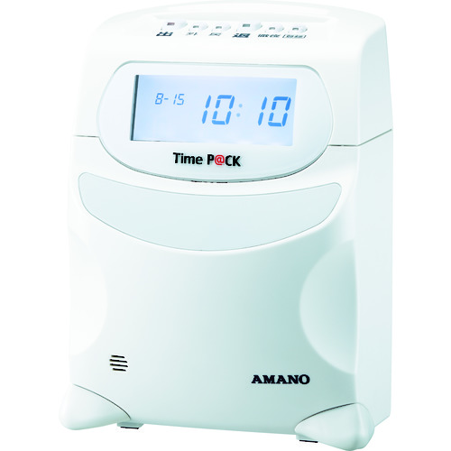 トラスコ中山 アマノ 勤怠管理ソフト付タイムレコーダー Time P＠CK[[R3]]100(時間集計・編集タイプ)（ご注文単位1台）【直送品】