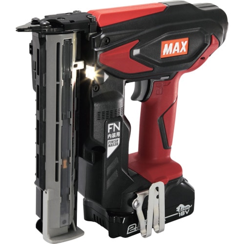 トラスコ中山 MAX 充電式フィニッシュネイラセット(2.5Ah)（ご注文単位1台）【直送品】