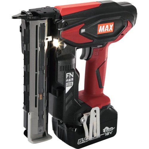 トラスコ中山 MAX 充電式フィニッシュネイラセット(5.0Ah)（ご注文単位1台）【直送品】