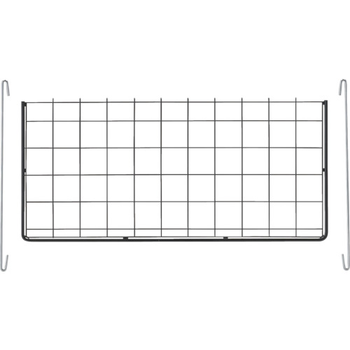 トラスコ中山 TRUSCO メッシュ棚板 ステー付 569X260 BK 黒（ご注文単位1枚）【直送品】