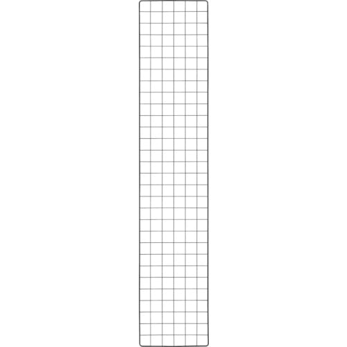 トラスコ中山 TRUSCO 棚用ディスプレイネット 金具付 300X1500 黒（ご注文単位10枚）【直送品】