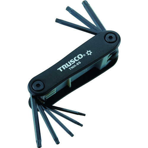 トラスコ中山 TRUSCO ヘックスローブレンチセット ナイフ式（ご注文単位1セット）【直送品】