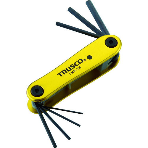 トラスコ中山 TRUSCO 六角棒レンチセット ナイフ式（ご注文単位1セット）【直送品】