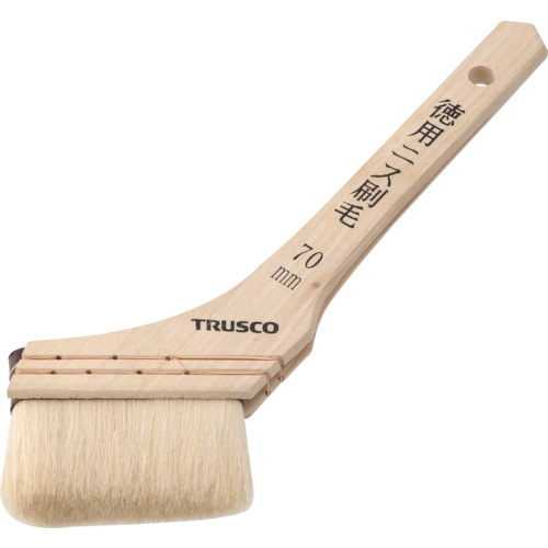 トラスコ中山 TRUSCO 徳用ニス刷毛木柄 30号（ご注文単位1袋）【直送品】